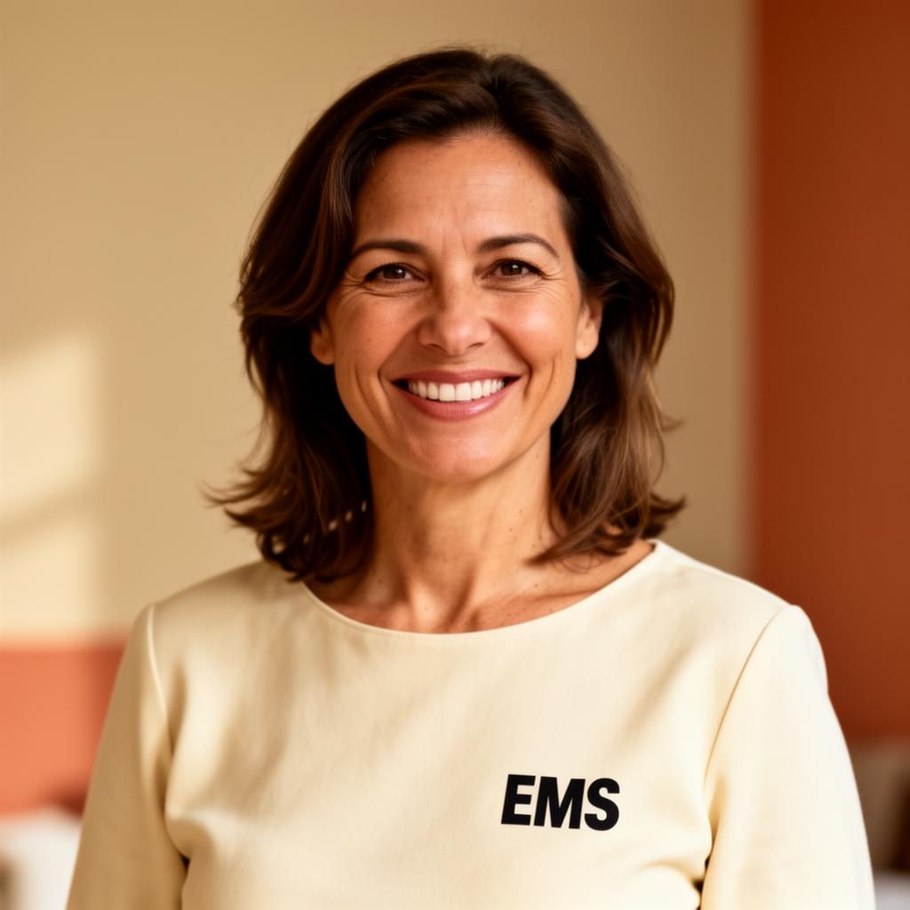 Monica Sechser, Inhaberin des EMS-Studios in Forchheim